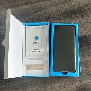 New never used Samsung A14 5G - AT&T locked